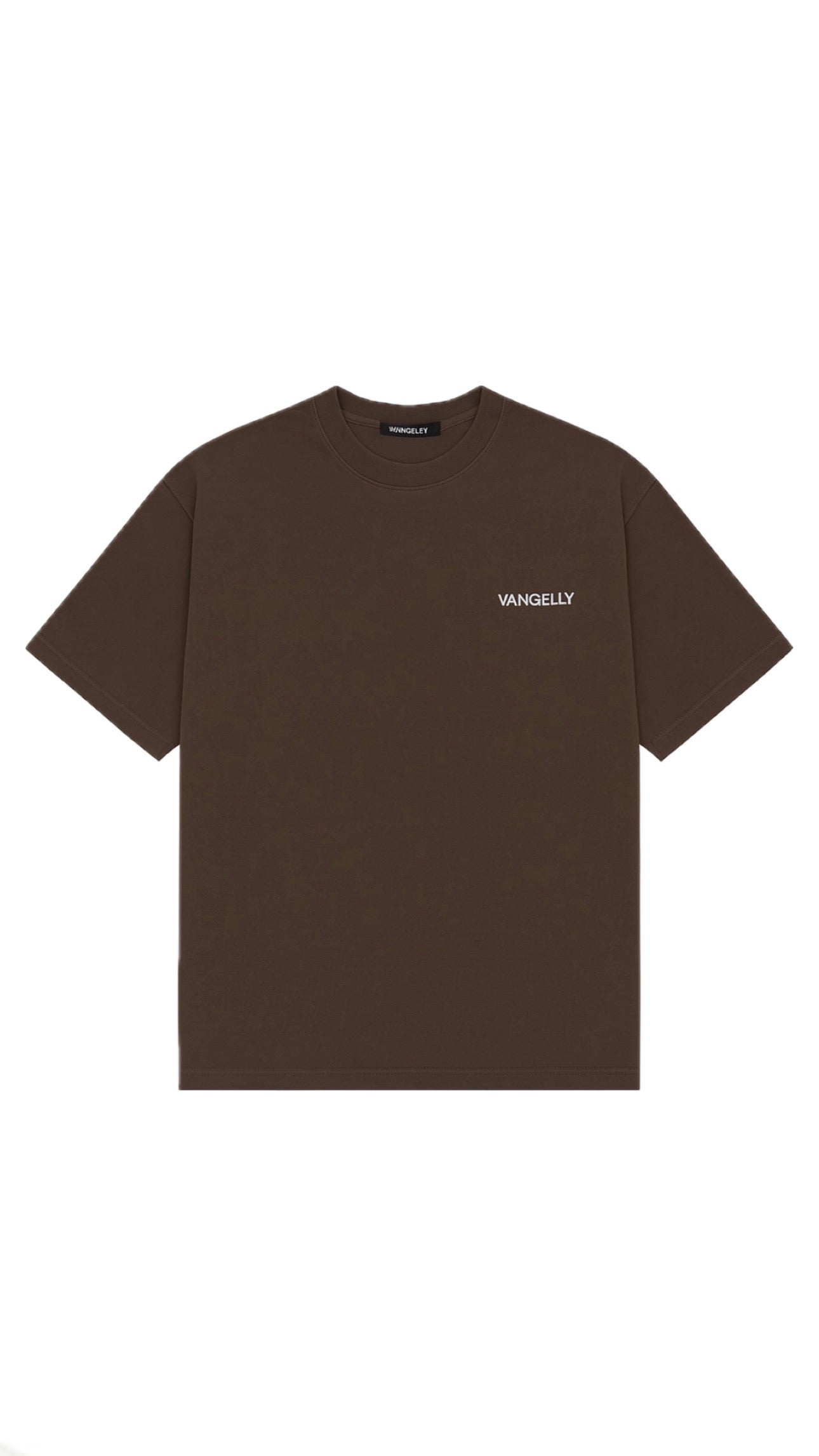 BROWN MINI LOGO T-SHIRT