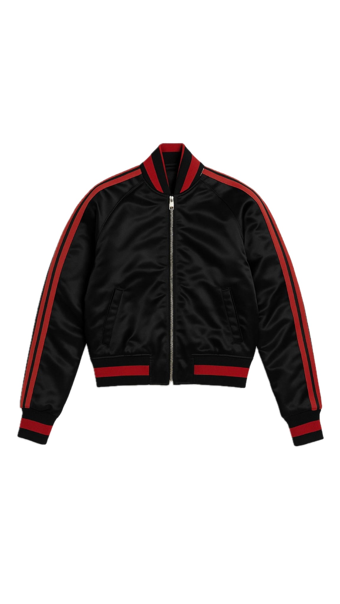 Satin Bomber Jacket
